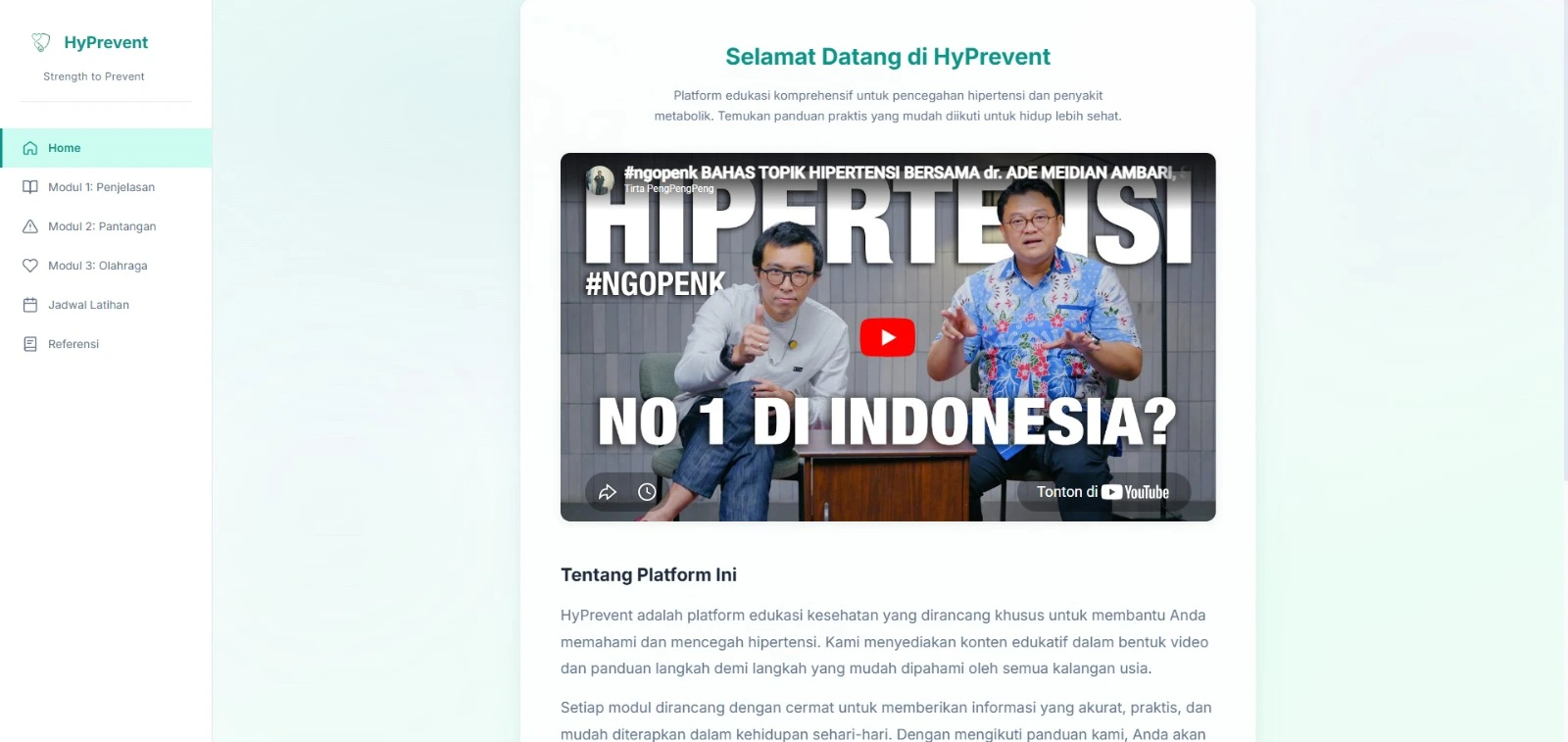 Hipertensi Platform